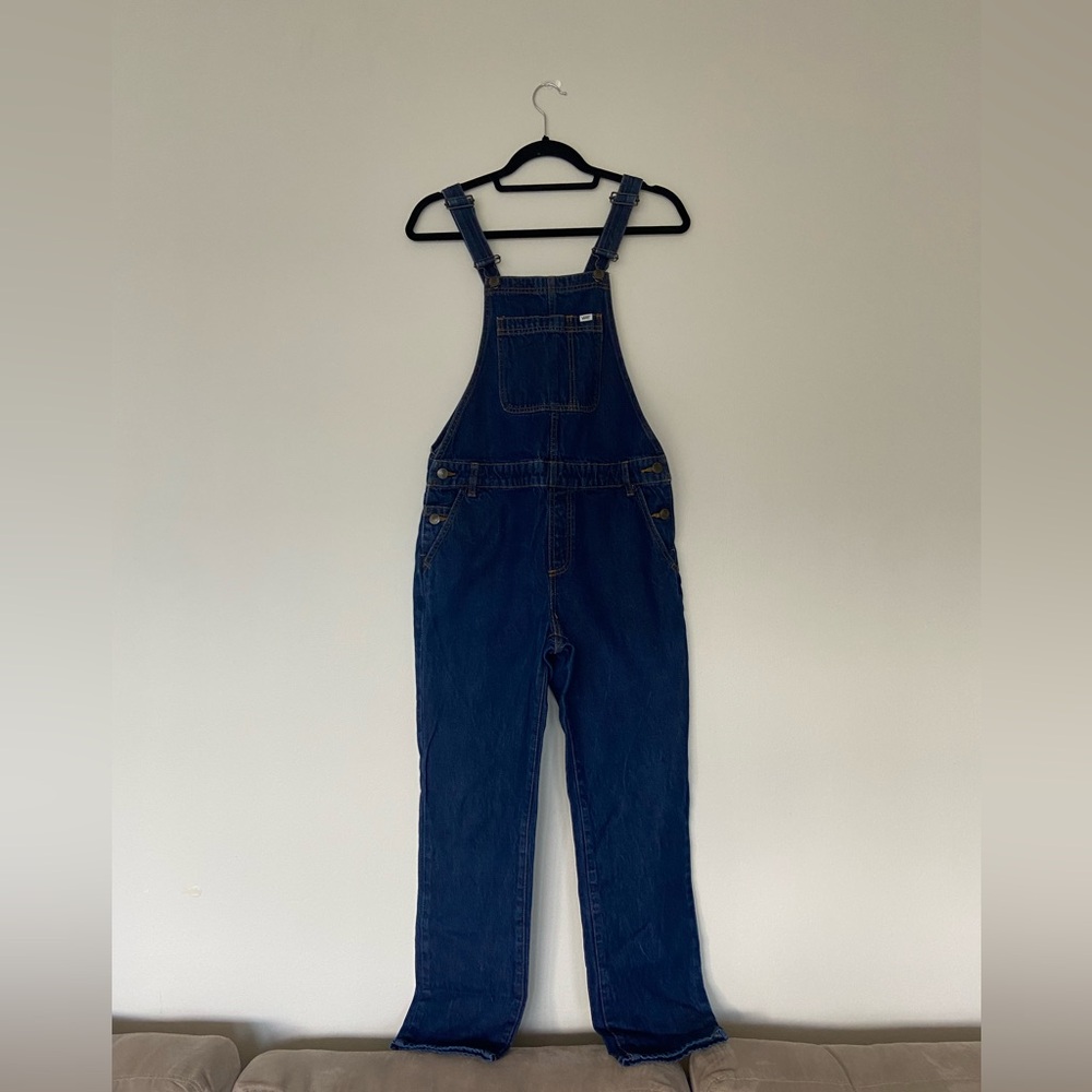 Vans Blue Denim Jean Overalls